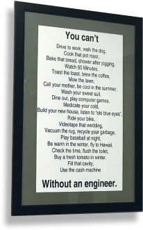 PE Day Plaque