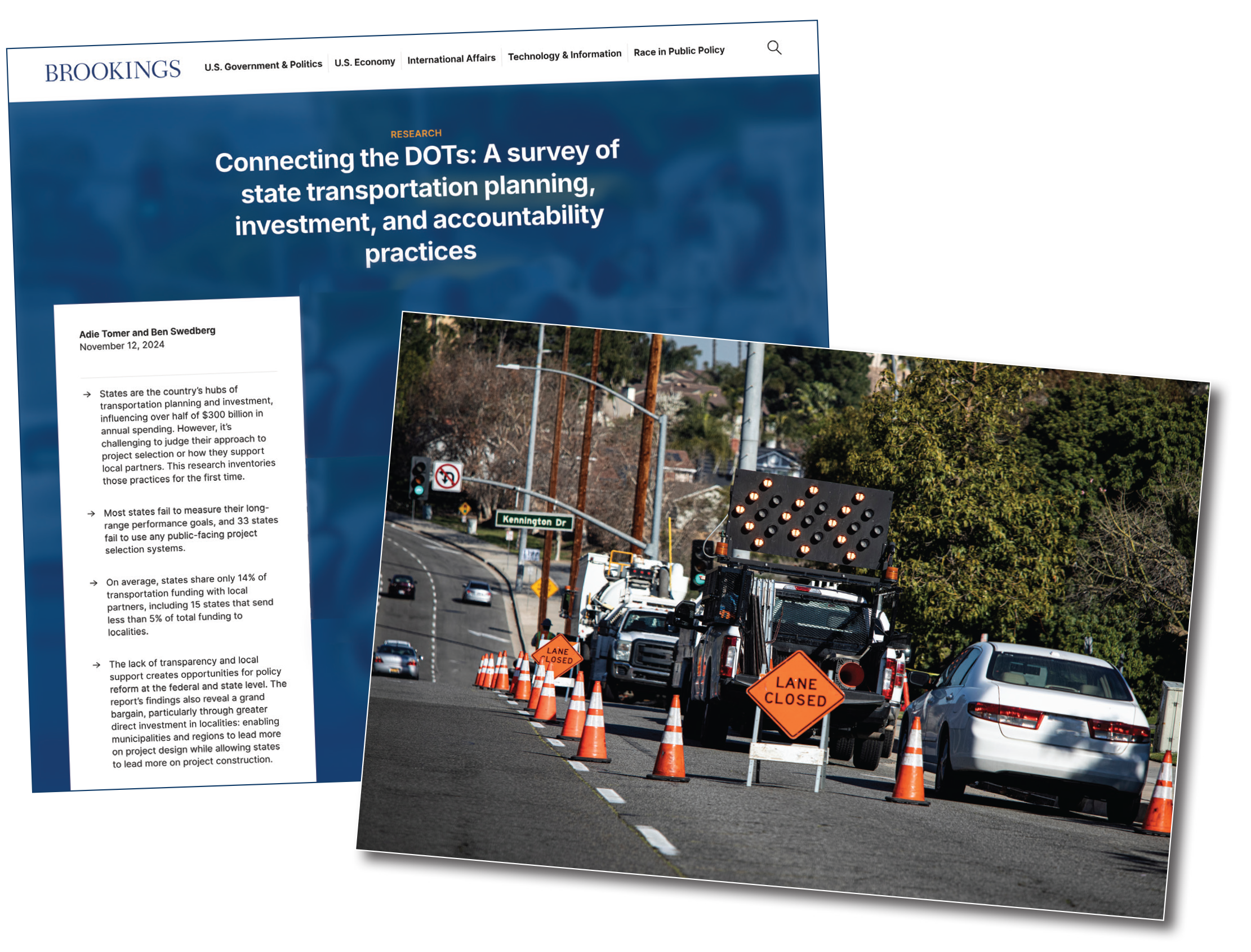 New Research: The Planning and Investment Practices of State DOTs
