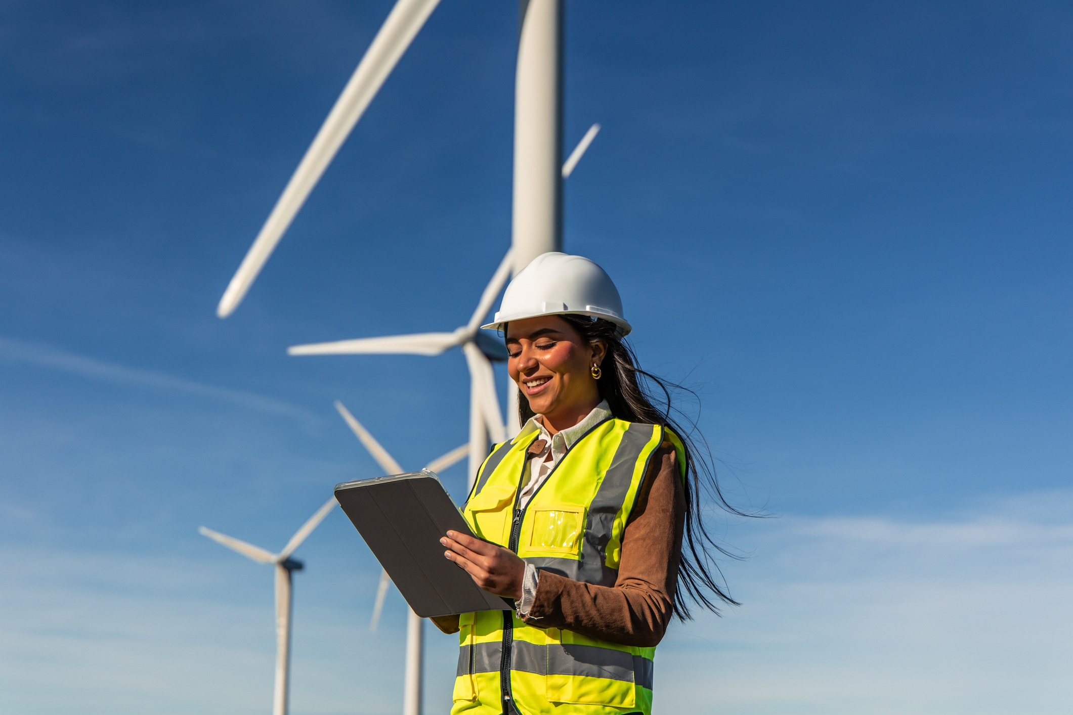 Engineer with Tablet