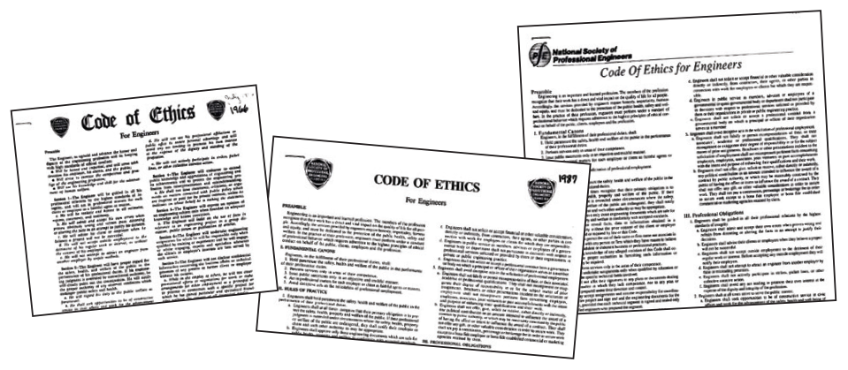 NSPE Code of Ethics