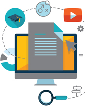 online learning illustration
