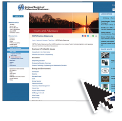NSPE website