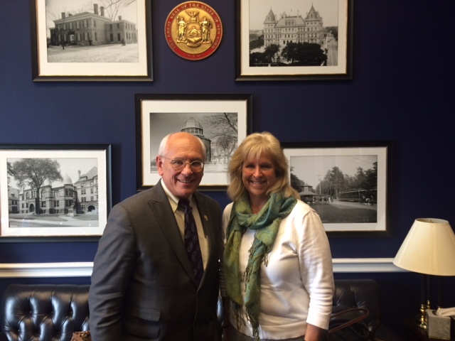 Karen Moran, P.E., F.NSPE and Representative Paul Tonko (D-NY-20).
