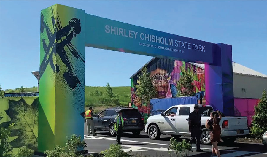 SHIRLEY CHISHOLM STATE PARK, IN BROOKLYN, NEW YORK