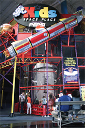Martian Matrix: Photo courtesy of Space Center Houston 