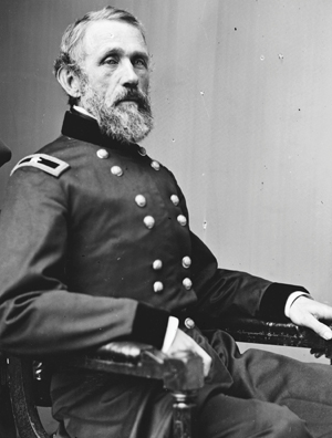 JOHN GROSS BARNARD WAS CHIEF ENGINEER OF WASHINGTON’S DEFENSESFOR MOST OF THE CIVIL WAR. GUN CREWS FROM THE 1ST CONNECTICUT HEAVY ARTILLERY