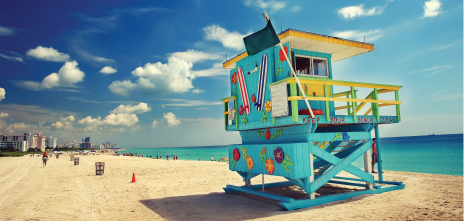 Florida beach