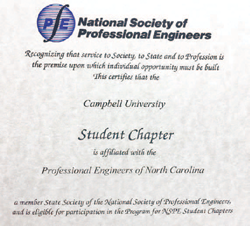 Student Chapter Card