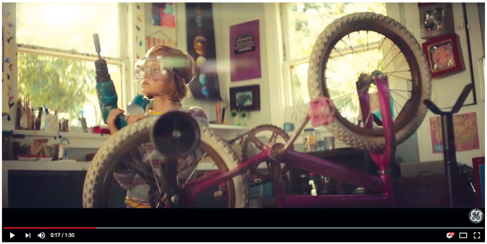 GE Ad Taps Into Girl Power
