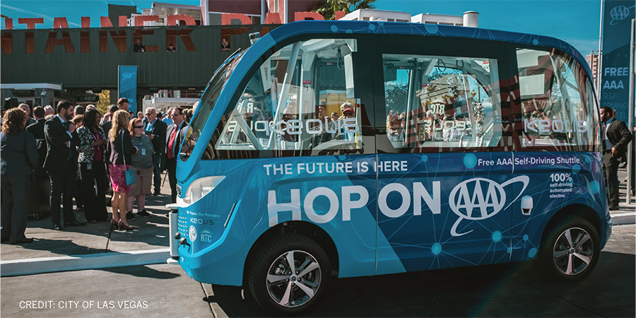 Vegas Autonomous Shuttle