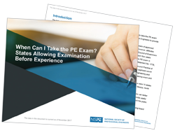 When Can I Take the PE Exam?