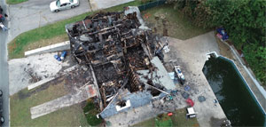 Natural gas explosions