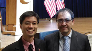 PO-SHEN LOH (LEFT) AND DAVID ZHANG (RIGHT) 