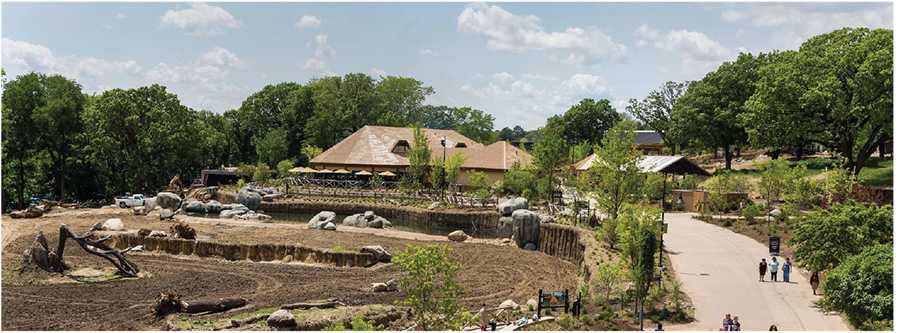 elephant exhibit
