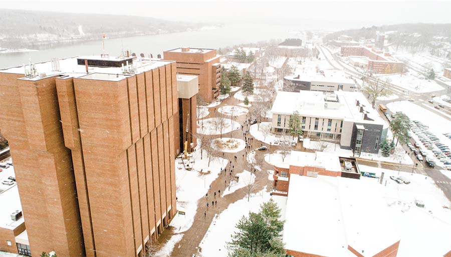 MICHIGAN TECH’S	R.L. SMITH MECHANICAL ENGINEERING-ENGINEERING MECHANICS BUILDING