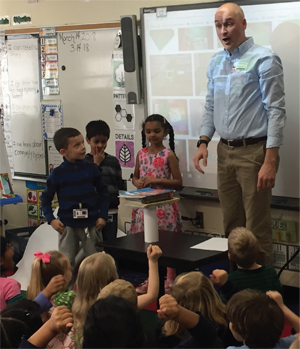 JEFF ROMAN, P.E., WORKS ON INSPIRING THE NEXT GENERATION.