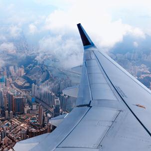 Plane Over New York 