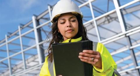 Female Construction Worker